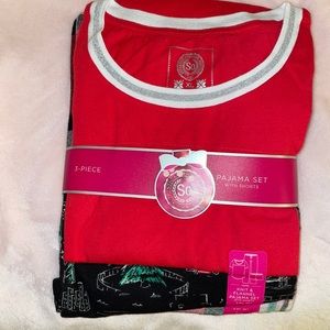 NWT 3 piece Christmas pajama set